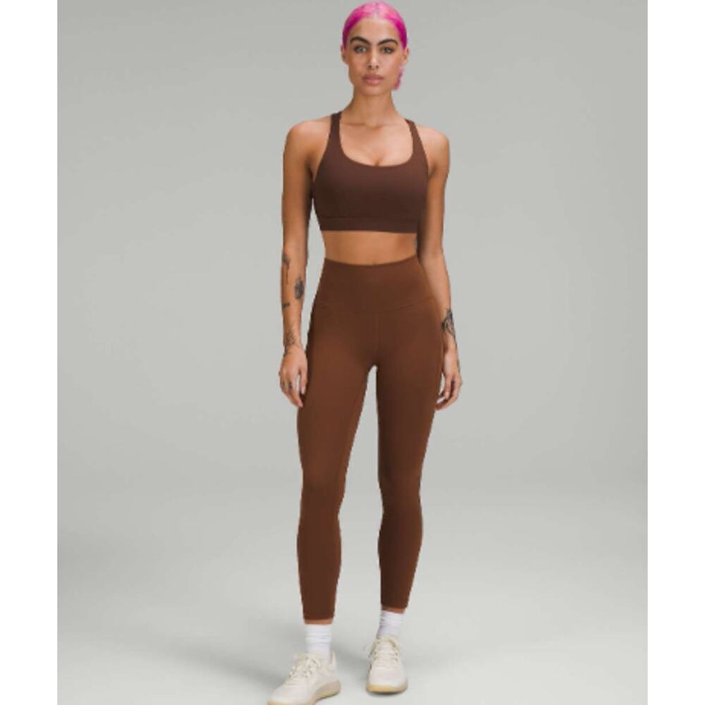 Lululemon Roasted Brown Wunder Train Legging Size 2 - Picture 9 of 9